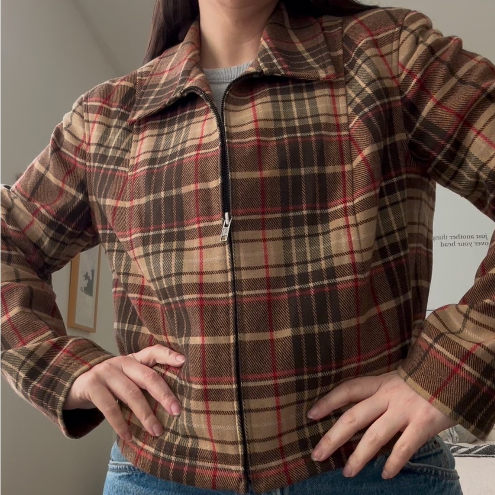 Vintage Limited Cropped Jacket Sz L